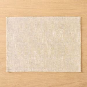 Set of 8 Metallic Foil Linens Placemat Sets